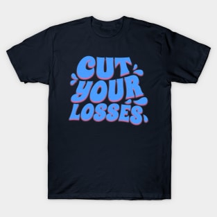 90s Vibes: "Cut Your Losses" Vintage Tee Shirt T-Shirt